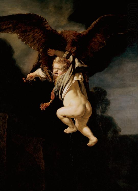 REMBRANDT Harmenszoon van Rijn The rape of Ganymede (mk33) china oil painting image